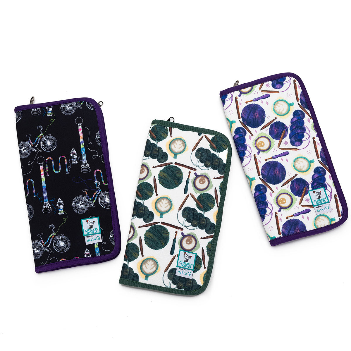 della Q Chicken Boots DPN/Crochet Hook Case - Yarn Bombing - Extra Image