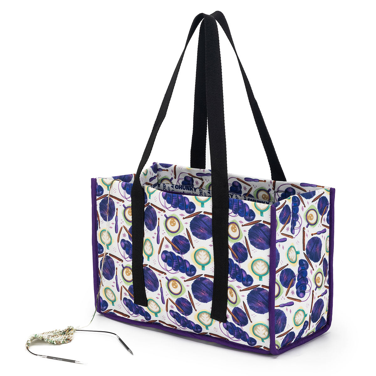 della Q Chicken Boots Project Bag - Yarn Bombing - Extra Image