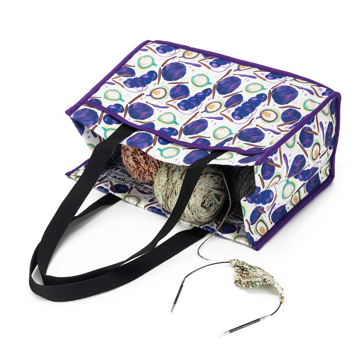 della Q Chicken Boots Project Bag - Yarn Bombing - Extra Image