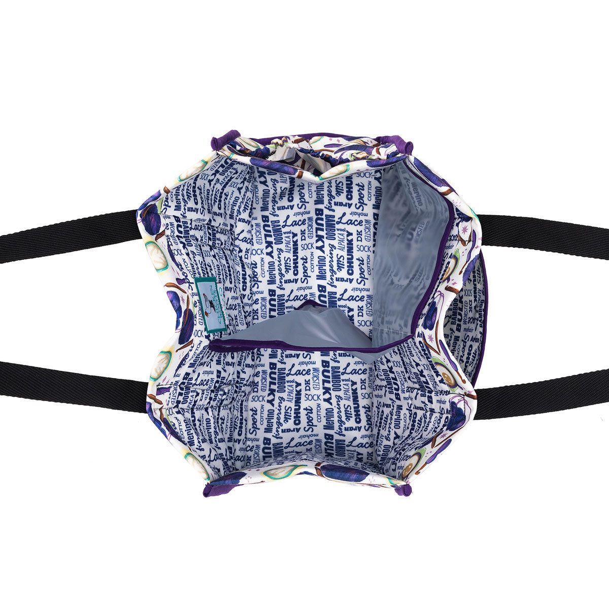 della Q Chicken Boots Project Bag - Yarn Bombing - Extra Image