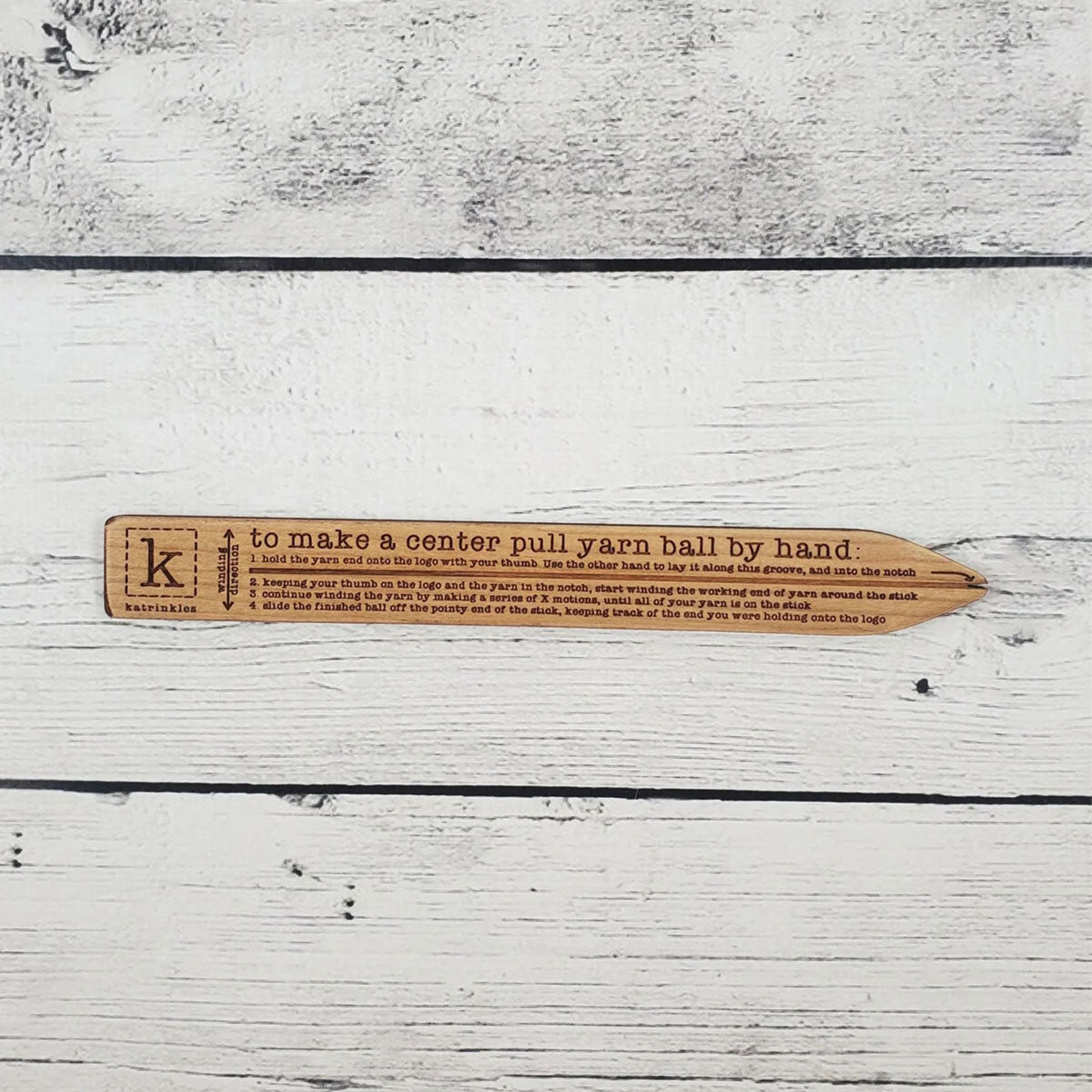 Katrinkles Tools - Center Pull Yarn Ball Winding Tool - Extra Image