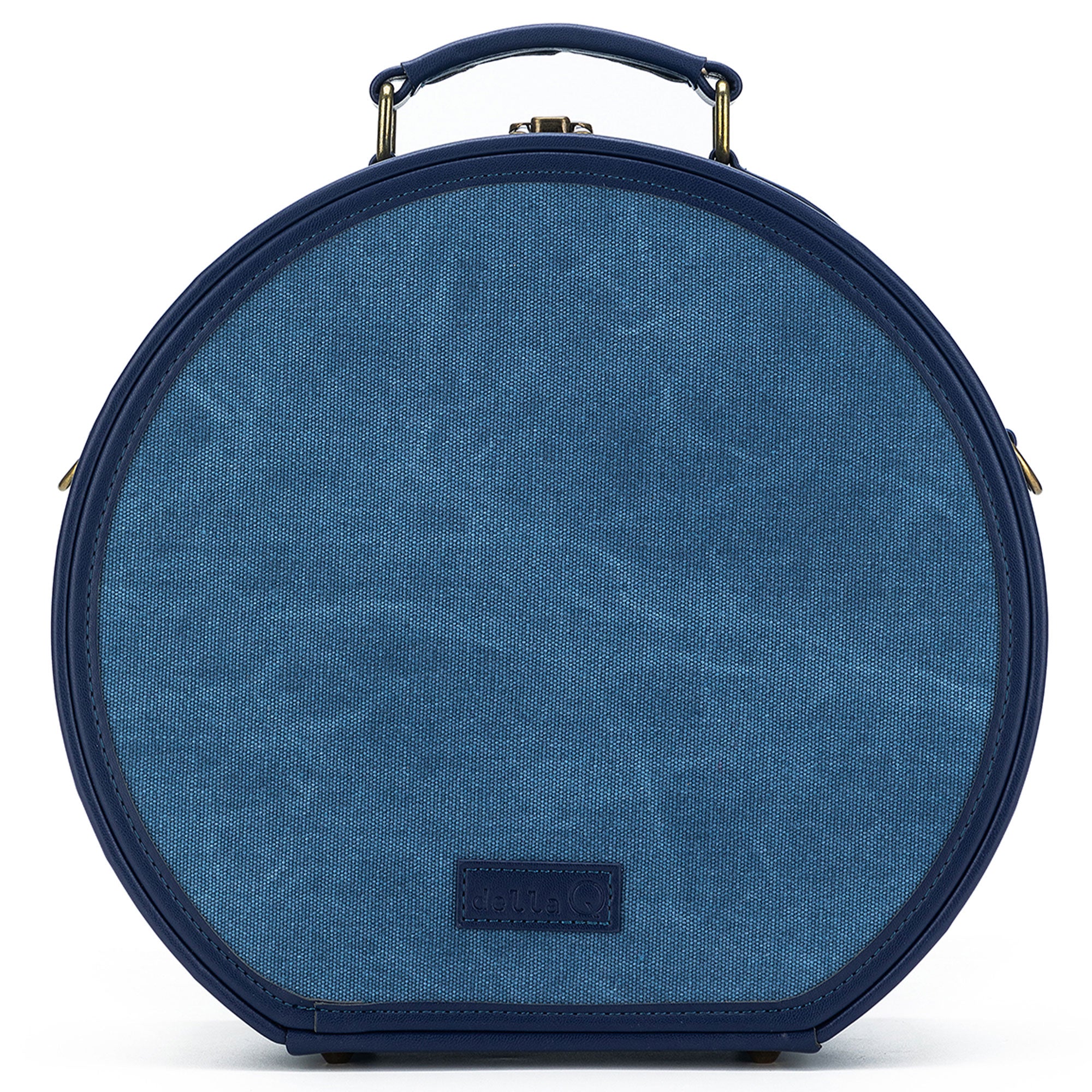 della Q Maker's Hat Box - Indigo - Zoom Image