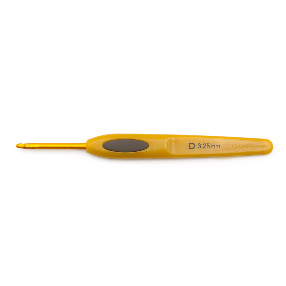 Clover Soft Touch Crochet Hooks - Aluminum Needles - Size D (3.25mm) - Extra Image
