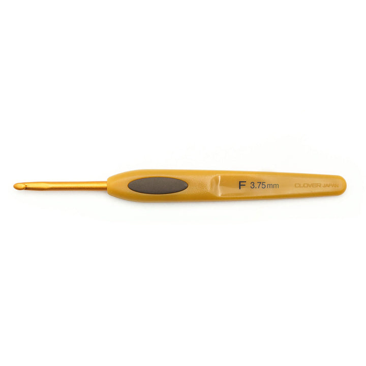 Clover Soft Touch Crochet Hooks - Aluminum Needles - Size F (3.75mm) - Extra Image