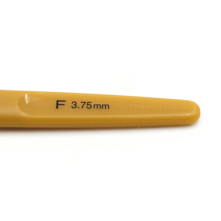 Clover Soft Touch Crochet Hooks - Aluminum Needles - Size F (3.75mm) - Extra Image