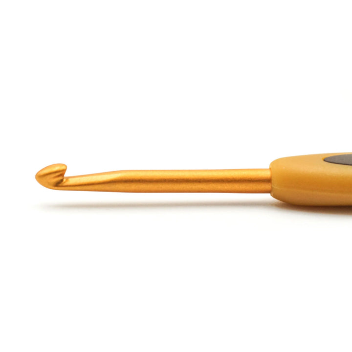 Clover Soft Touch Crochet Hooks - Aluminum Needles - Size F (3.75mm) - Extra Image