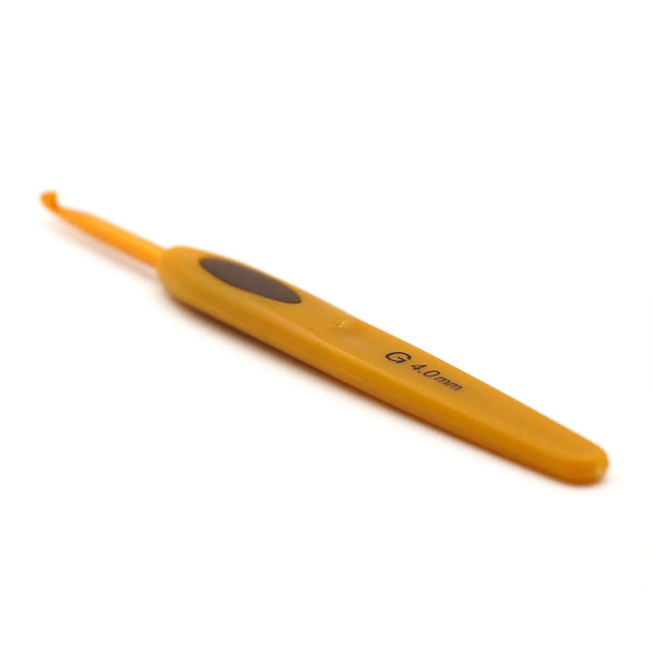 Clover Soft Touch Crochet Hooks - Aluminum Needles - Size G (4.00mm) - Extra Image