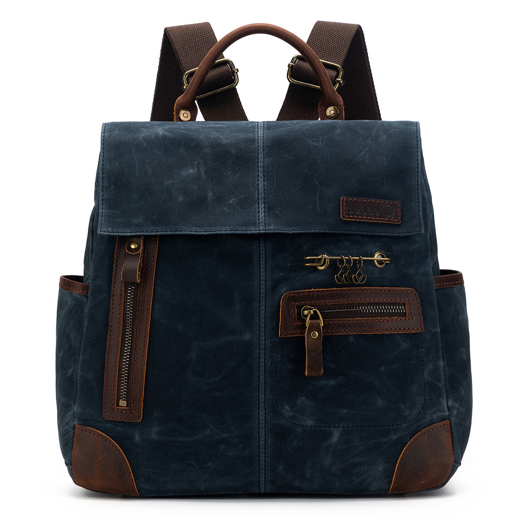 della Q Maker's Midi Backpack - Blue - Zoom Image