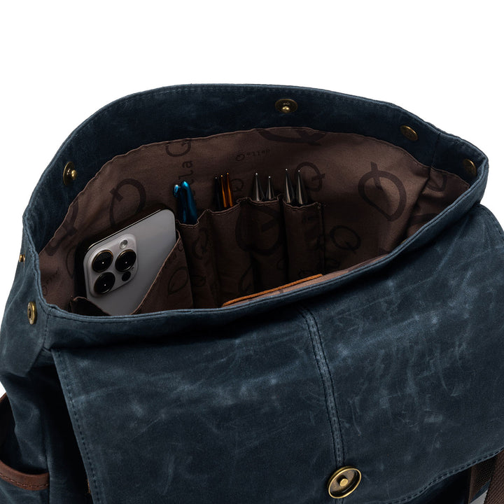 della Q Maker's Midi Backpack - Olive - Extra Image