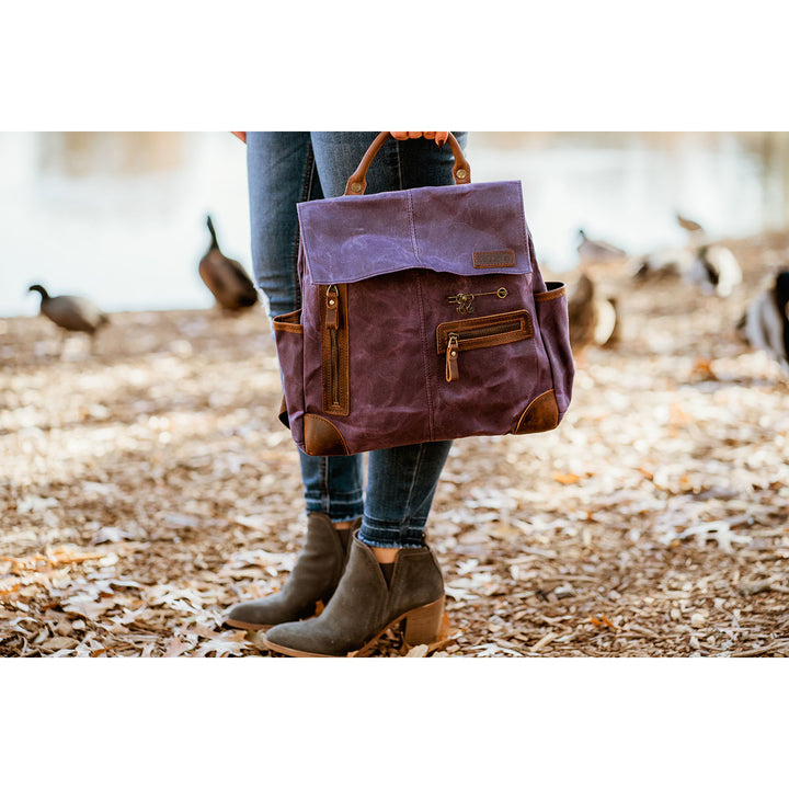 della Q Maker's Midi Backpack - Purple - Extra Image