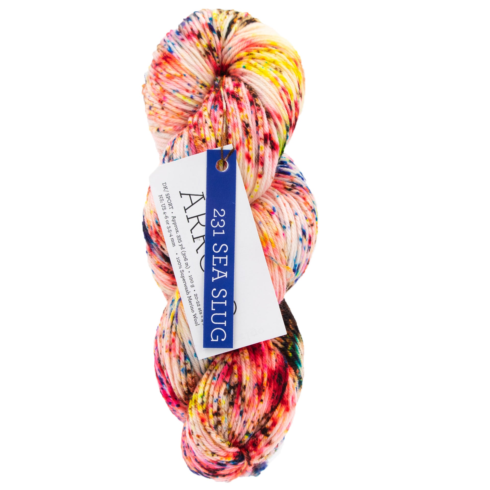 Malabrigo Arroyo Yarn - 231 Sea Slug - Zoom Image