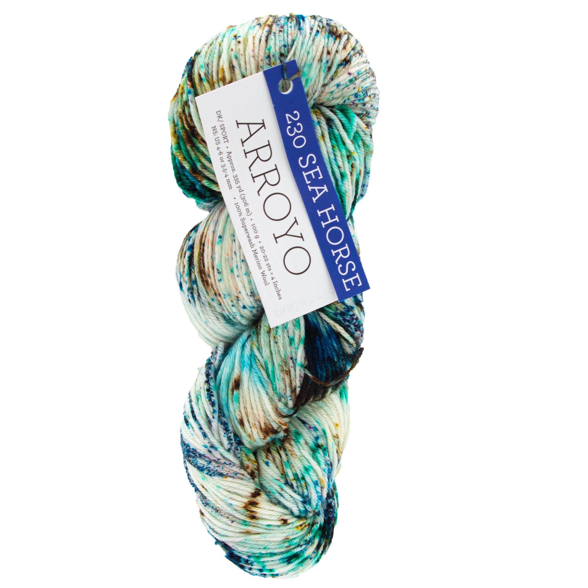 Malabrigo Arroyo Yarn - 230 Sea Horse - Zoom Image