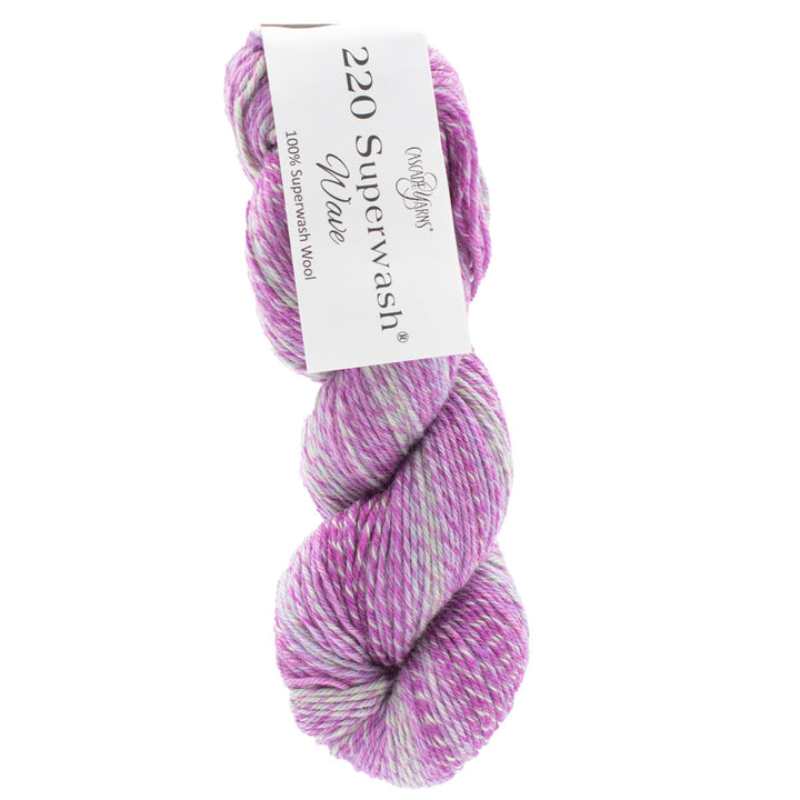 Cascade Yarns 220 Superwash Wave Yarn - 128 Orchid - Extra Image