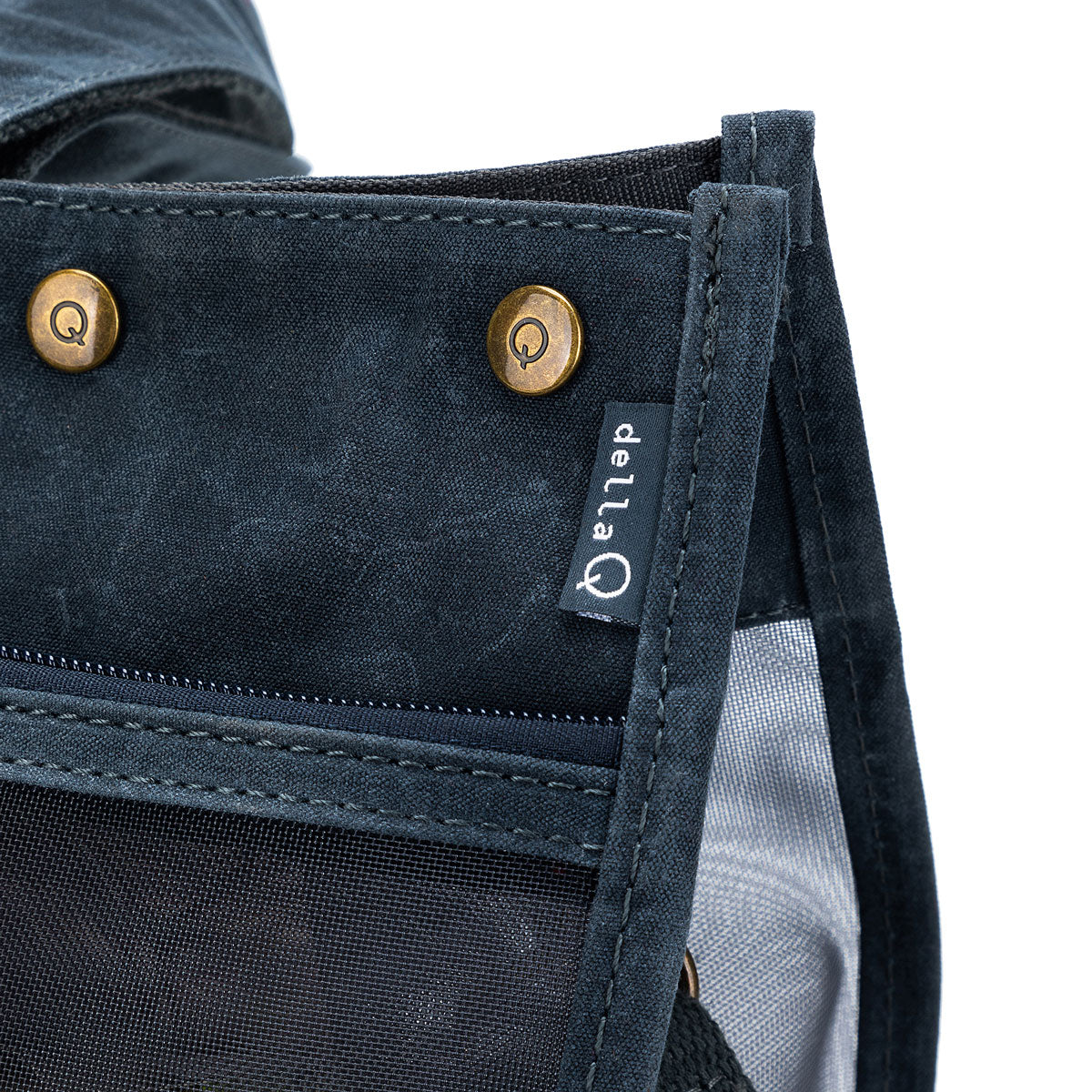 della Q Maker's Mesh Tote - Blue - Extra Image