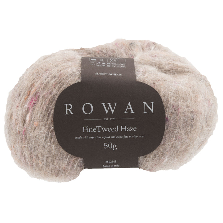 Rowan Fine Tweed Haze Yarn - 006 Linen - Zoom Image