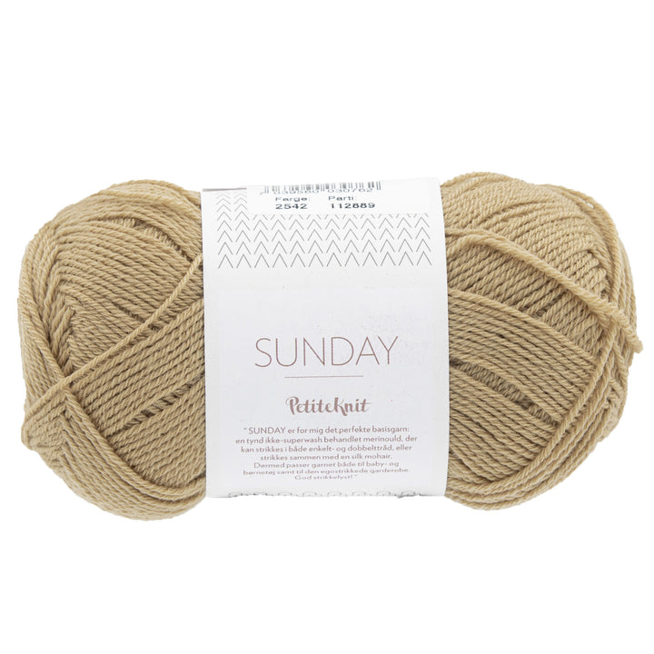 Sandnes Garn Sunday Yarn - 2542 Camel (Petite Knits Color Palette) - Zoom Image