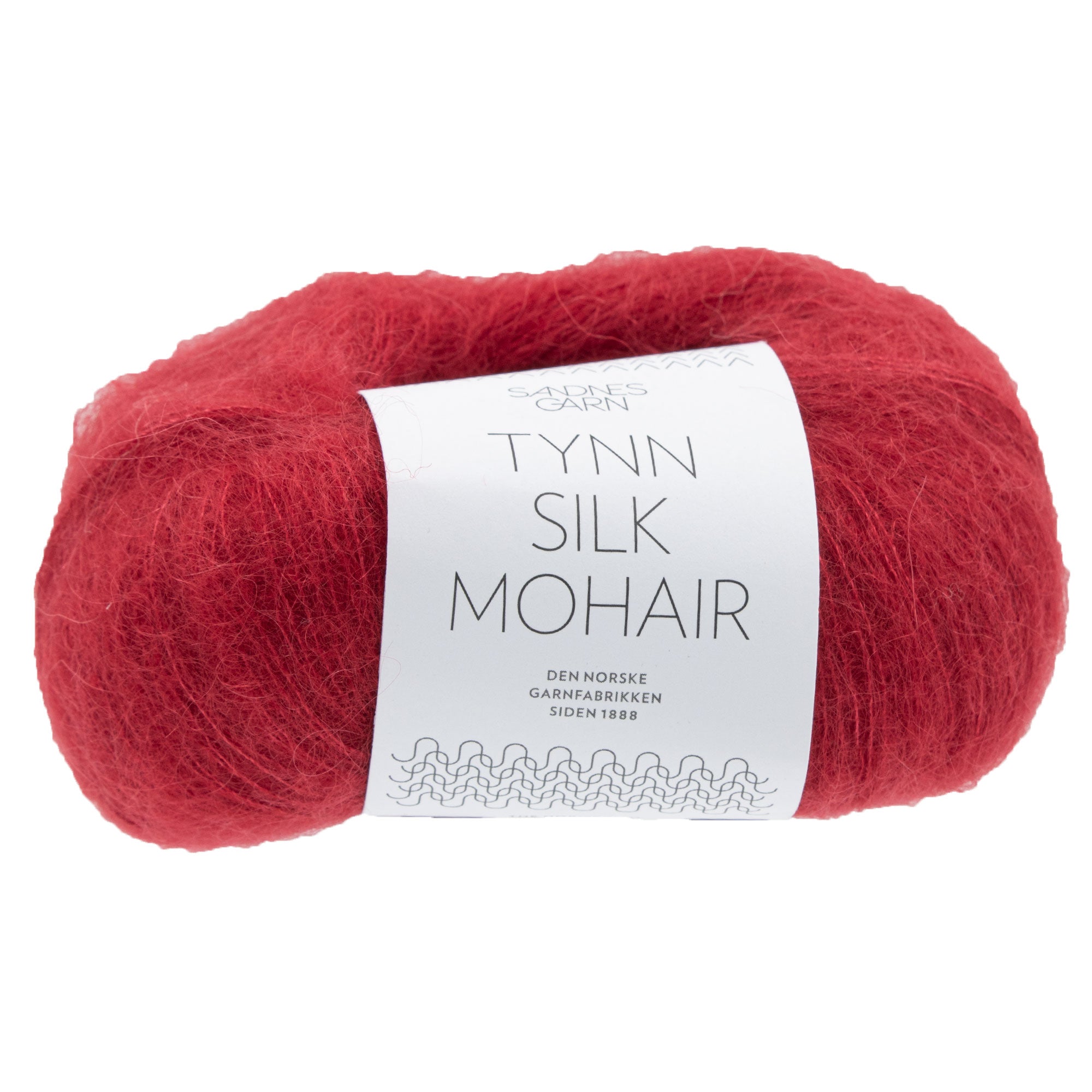 Sandnes Garn Tynn Silk Mohair Yarn - 4236 Deep Red - Zoom Image