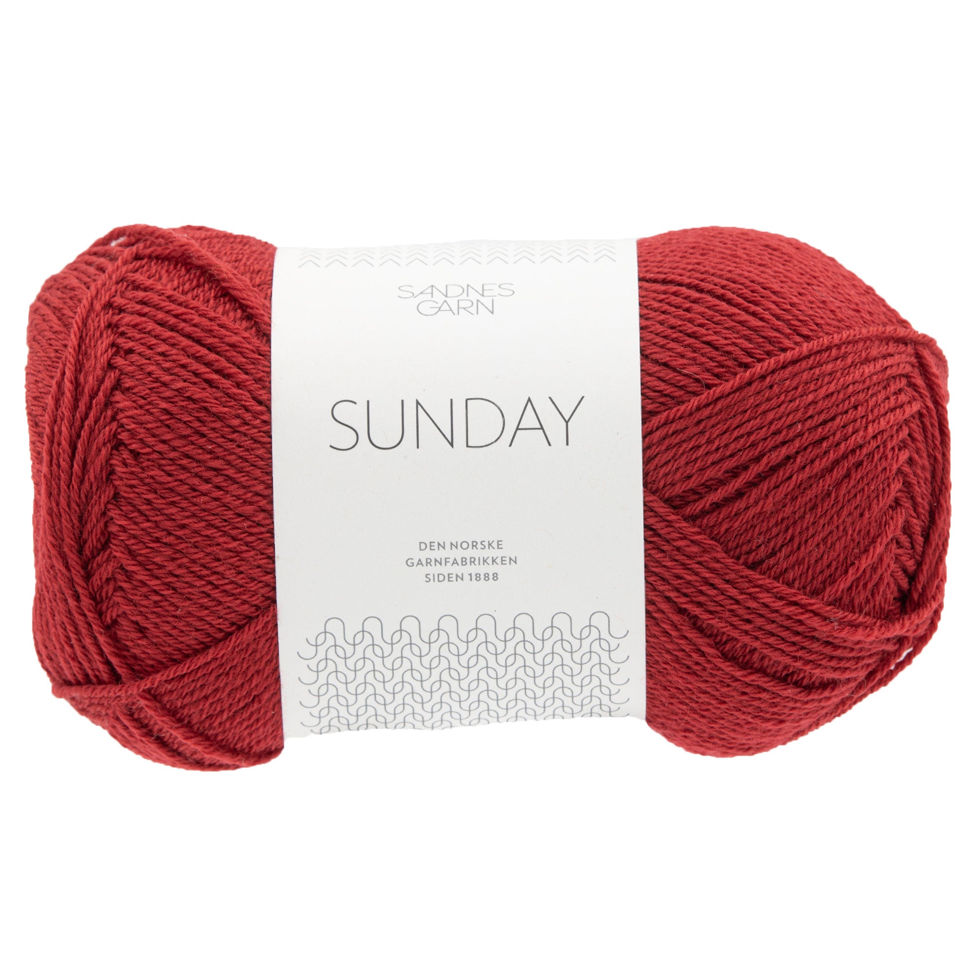 Sandnes Garn Sunday Yarn - 4236 Deep Red - Zoom Image