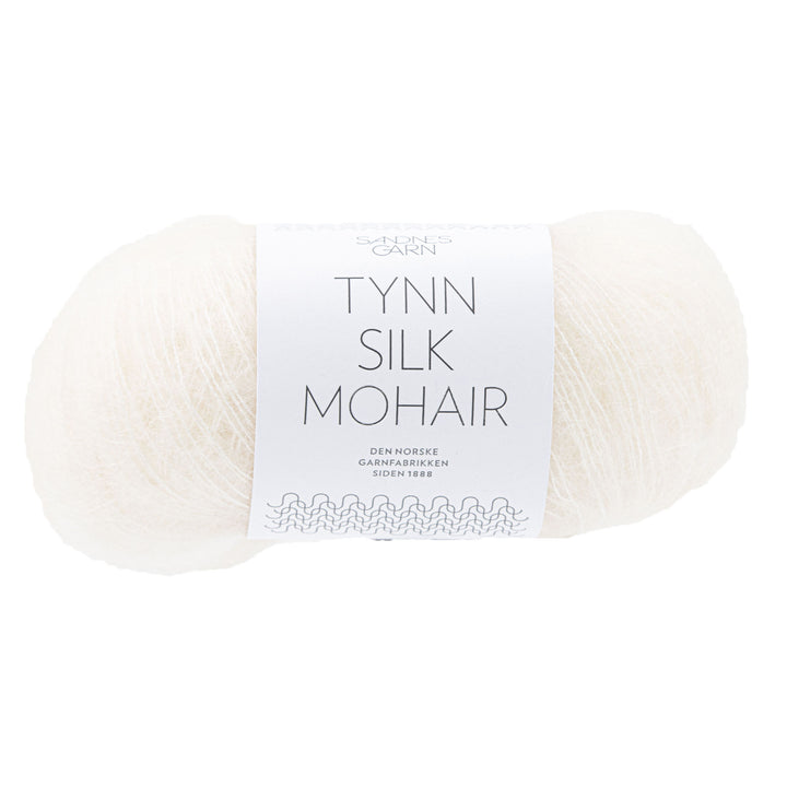 Sandnes Garn  Tynn Silk Mohair Yarn - 1012 Natural - Zoom Image