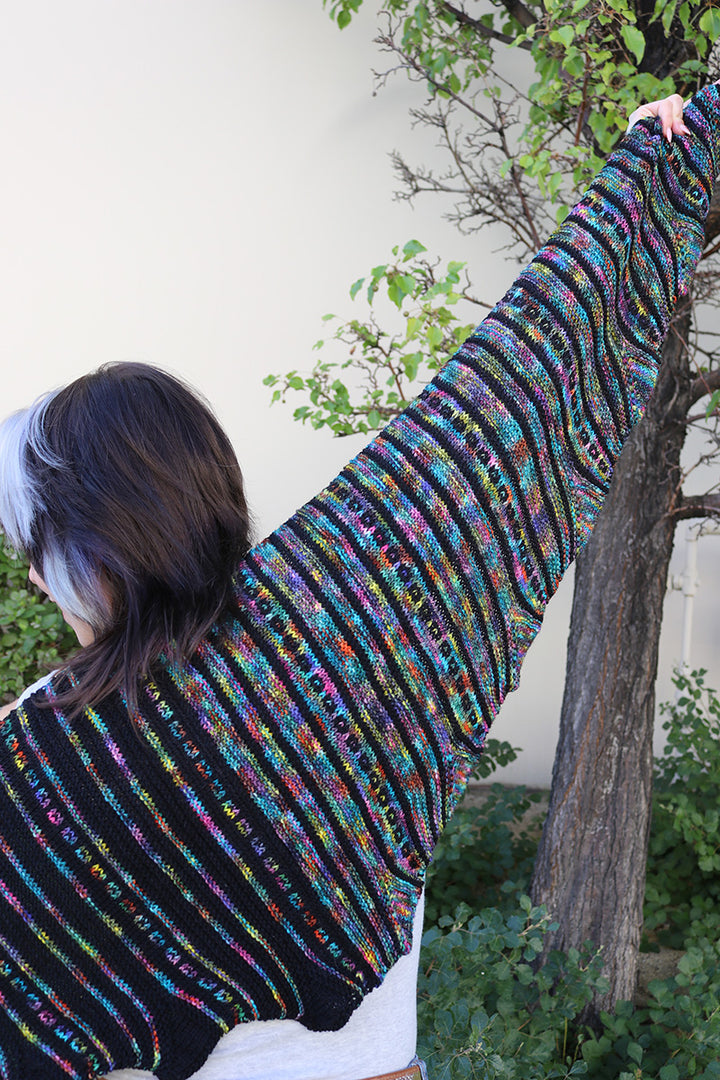 Jimmy Beans Wool PDF Patterns - Kaleido Shawl - PDF Download - Extra Image
