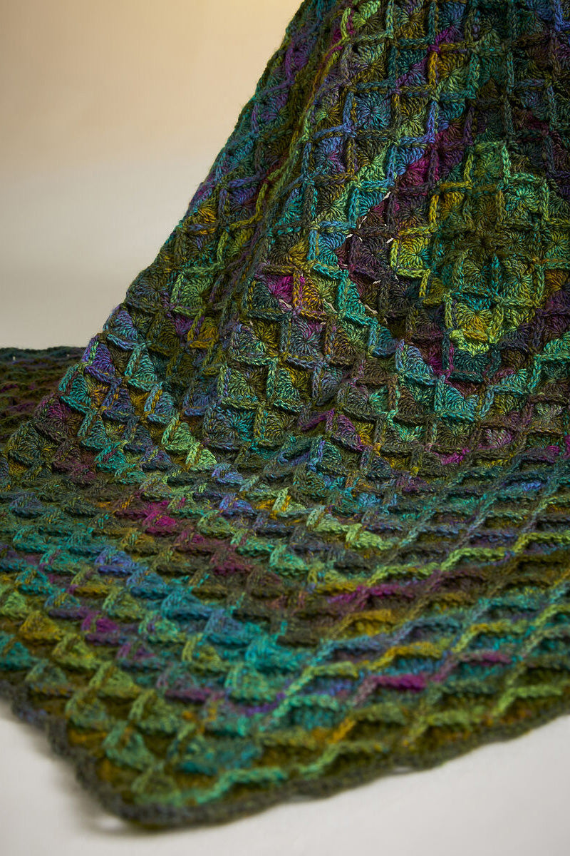 Sirdar Jewelspun Patterns - 10724 Ornamentals Blanket - PDF Download - Extra Image