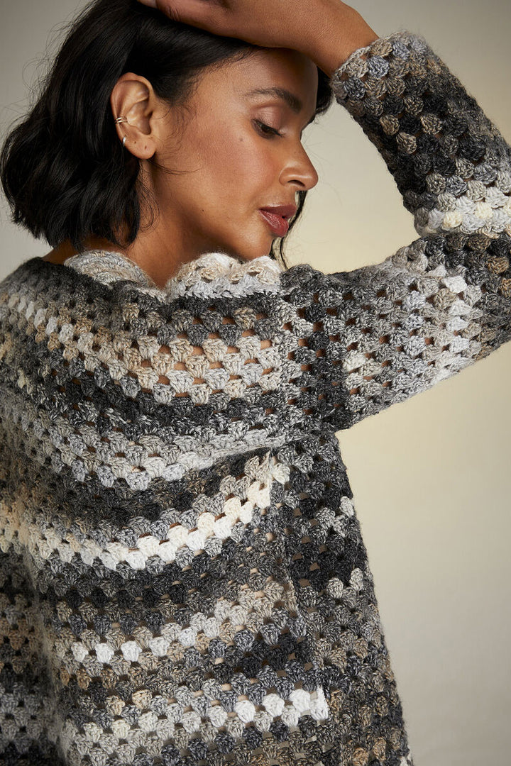 Sirdar Jewelspun Patterns - 10727 Moon & Stars Cardigan - PDF Download - Extra Image