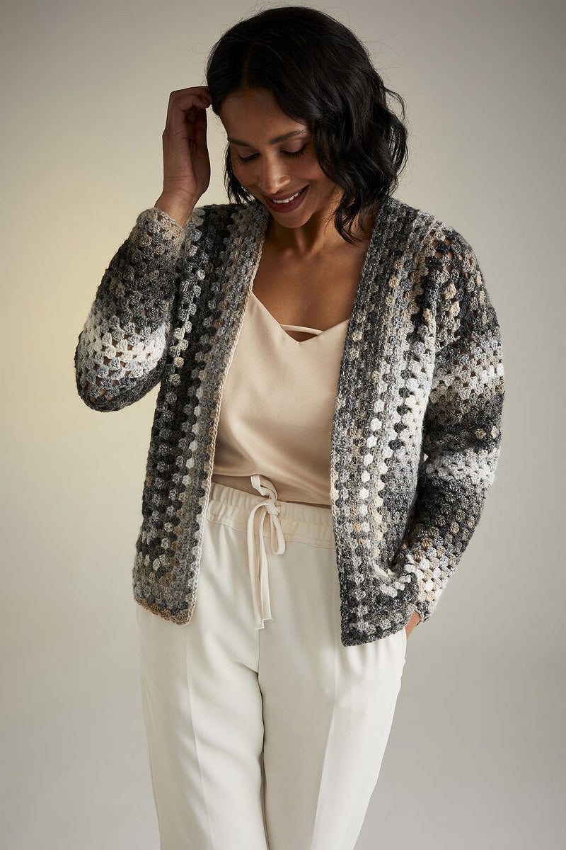 Sirdar Jewelspun Patterns - 10727 Moon & Stars Cardigan - PDF Download - Extra Image