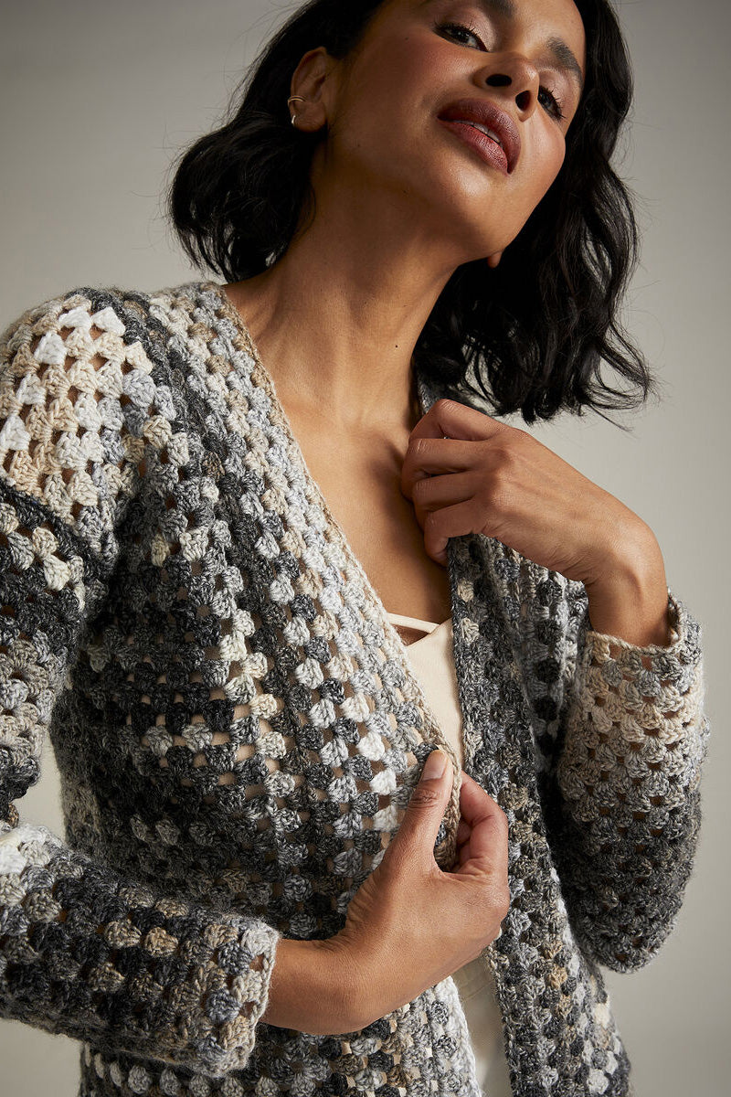 Sirdar Jewelspun Patterns - 10727 Moon & Stars Cardigan - PDF Download - Extra Image