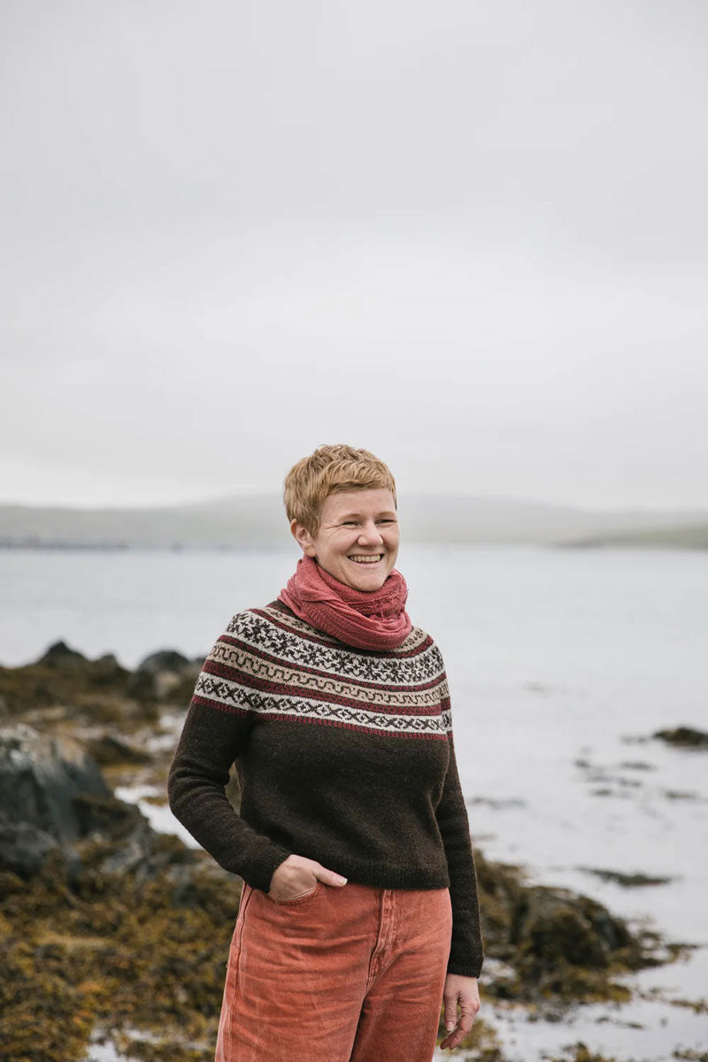 Laine Magazine Gudrun Johnston and Mary Jane Mucklestone Books - Grand Shetland Adventure Knits - Extra Image