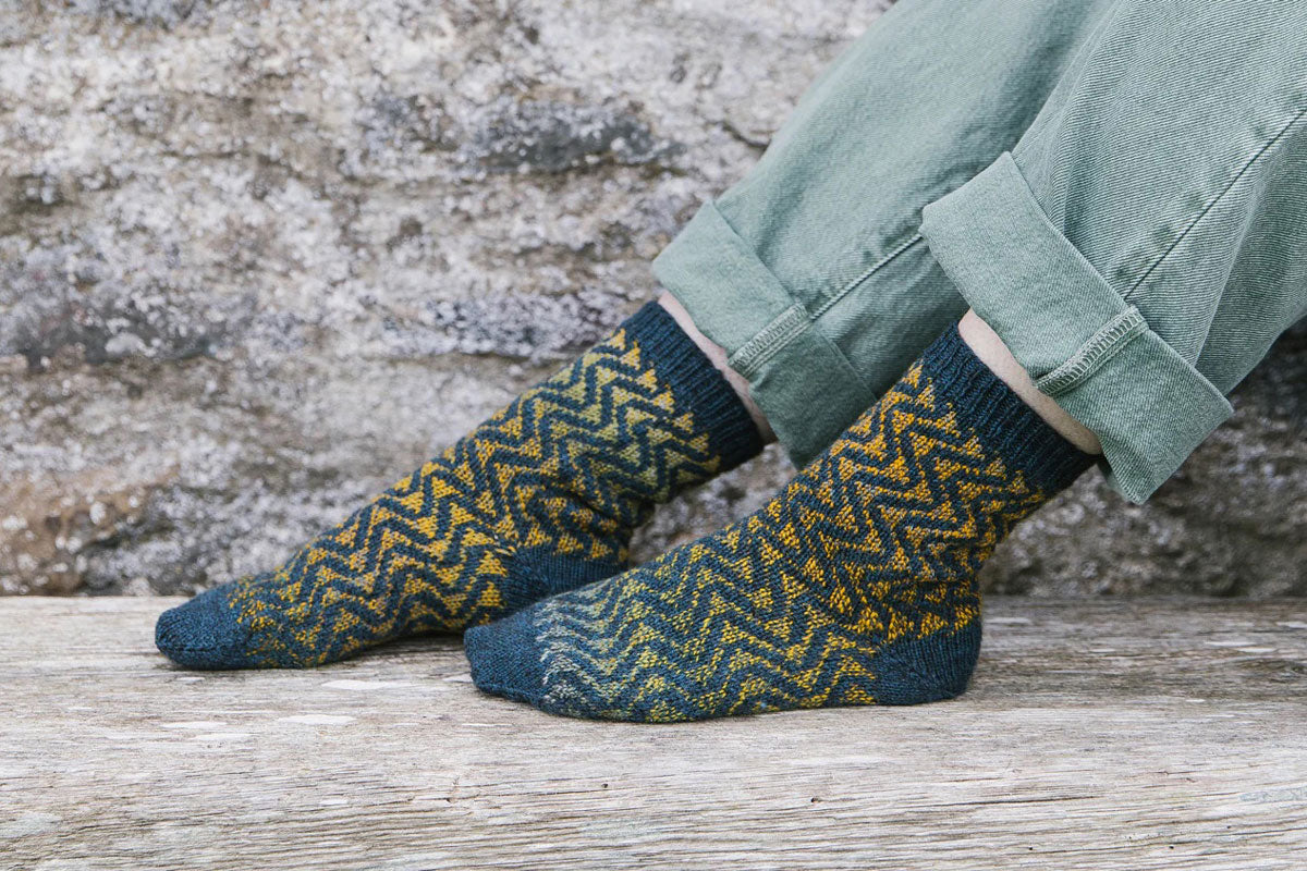 Laine Magazine Gudrun Johnston and Mary Jane Mucklestone Books - Grand Shetland Adventure Knits - Extra Image