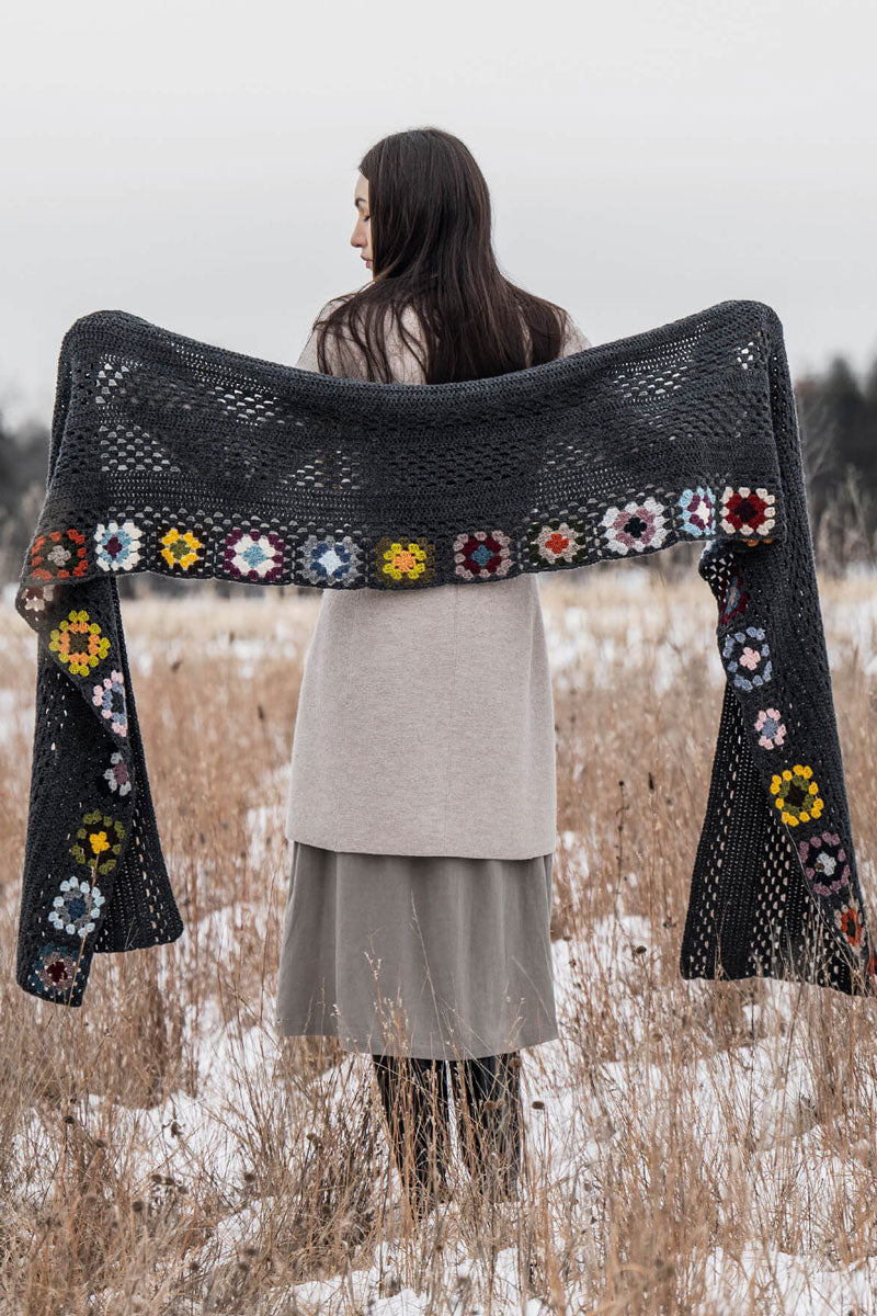 Blue Sky Fibers Kits - Brooklyn Crochet Wrap Kit - Extra Image