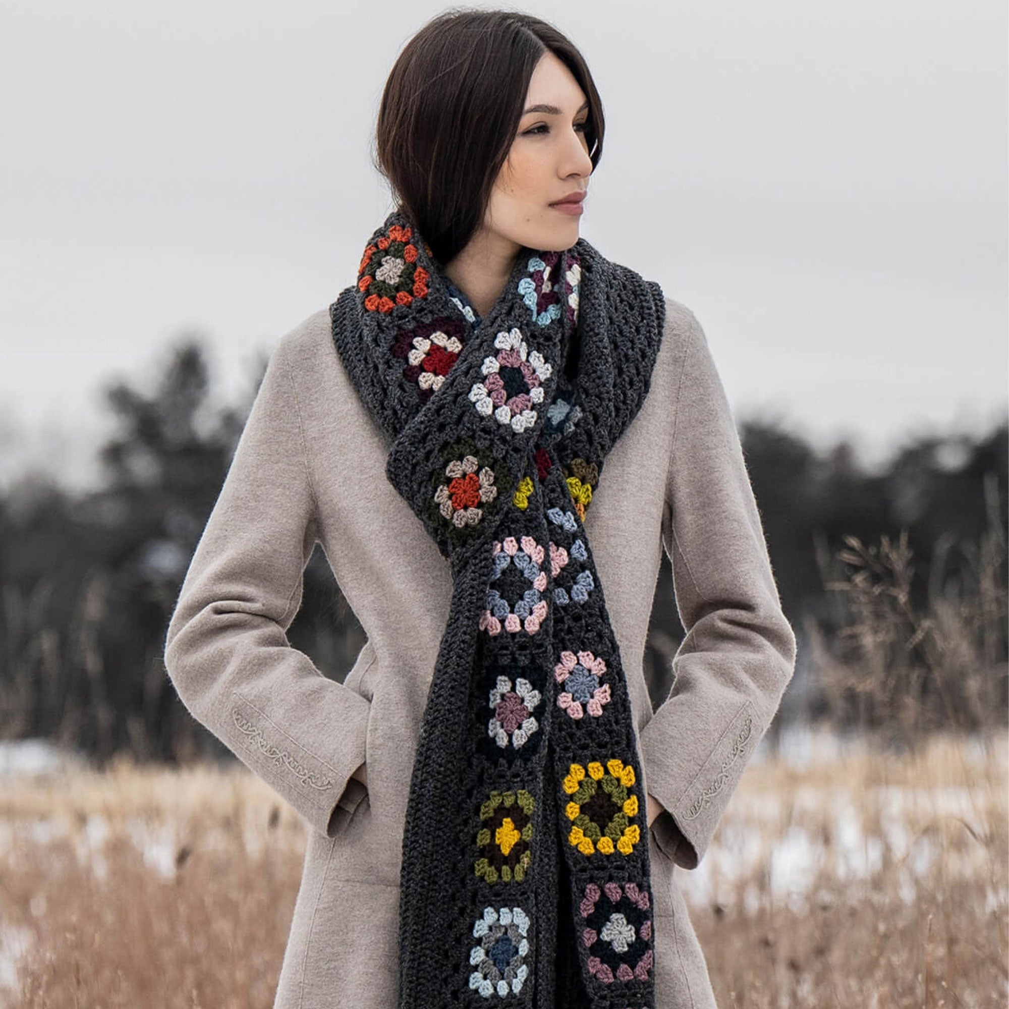 Blue Sky Fibers Kits - Brooklyn Crochet Wrap Kit - Zoom Image