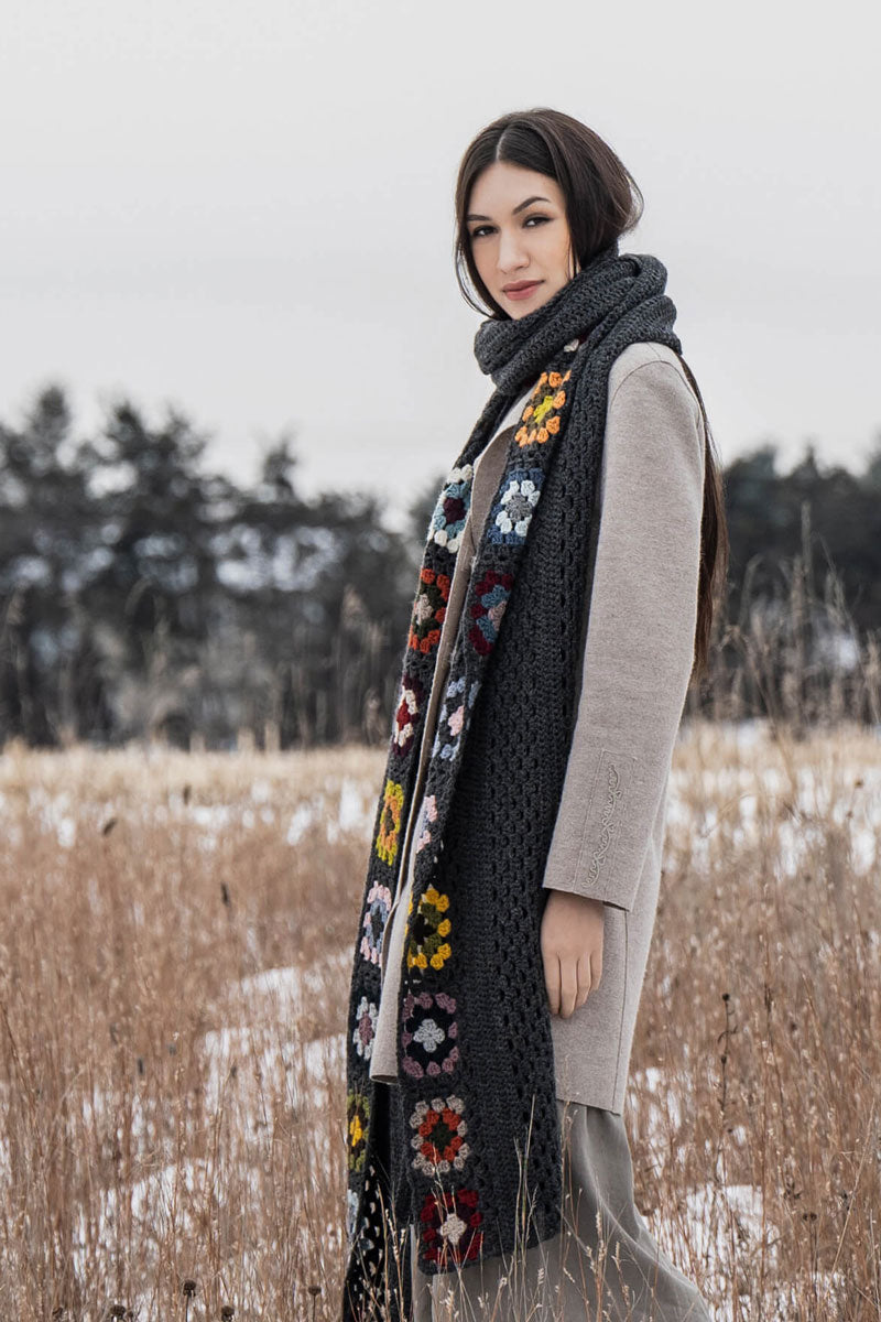 Blue Sky Fibers Kits - Brooklyn Crochet Wrap Kit - Extra Image