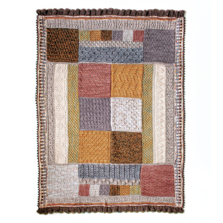 Jimmy Beans Wool 2024 Knit Blanket Club Kits - 12-Month Gift Subscription - Tosh Blanket - Romantic - Extra Image