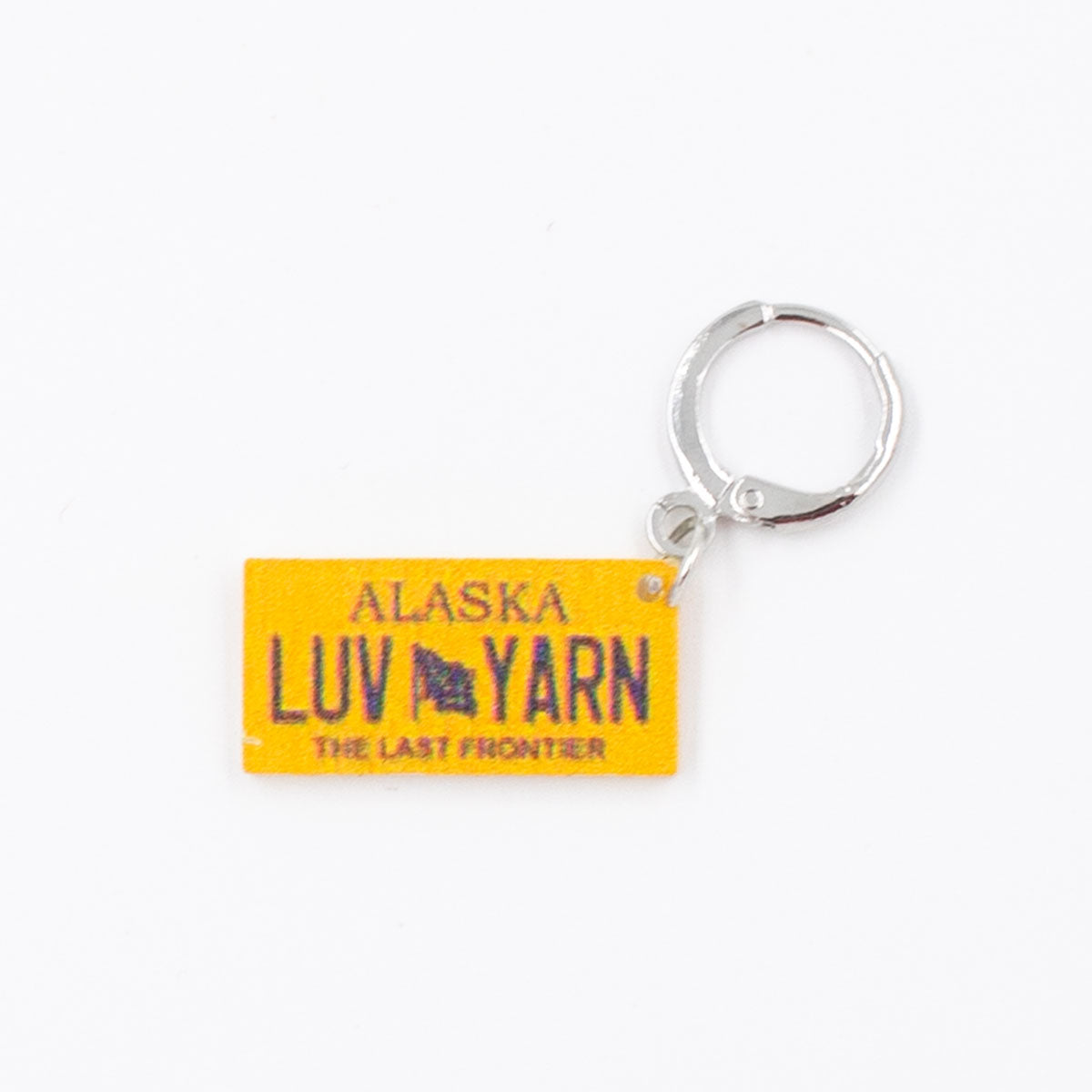 Jimmy Beans Wool State Stitch Markers - Alaska - Extra Image