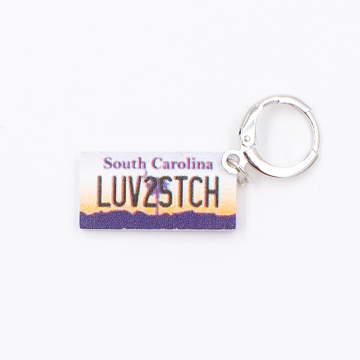 Jimmy Beans Wool State Stitch Markers - South Carolina - Extra Image