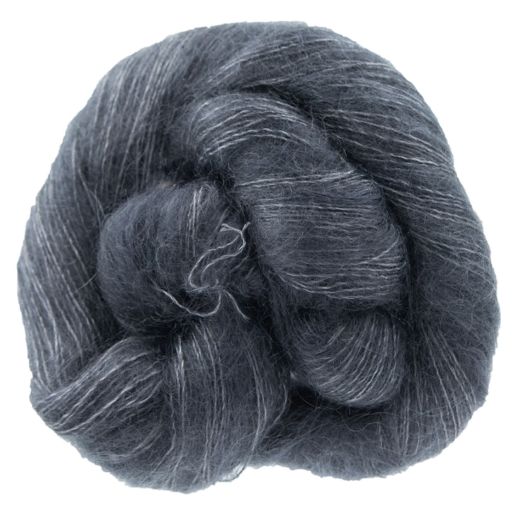Madelinetosh Tosh Silk Cloud Mill Dyed Yarn - Tar - Zoom Image