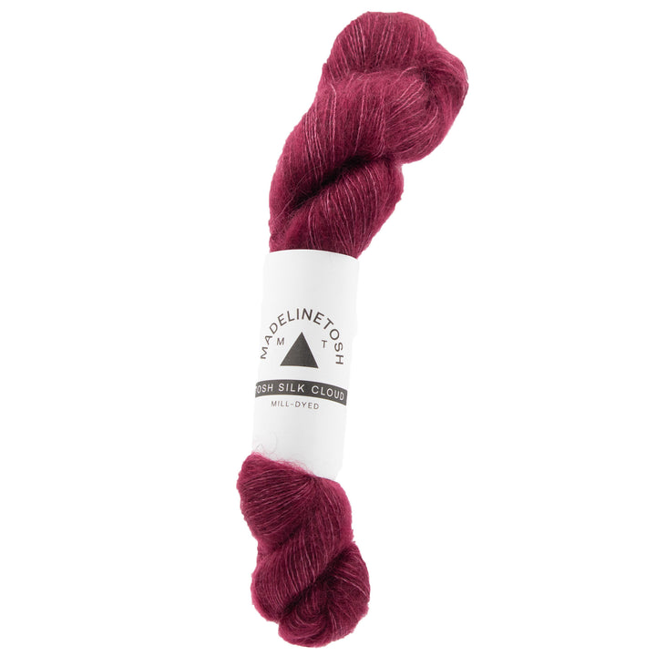 Madelinetosh Tosh Silk Cloud Mill Dyed Yarn - Bordeaux - Zoom Image