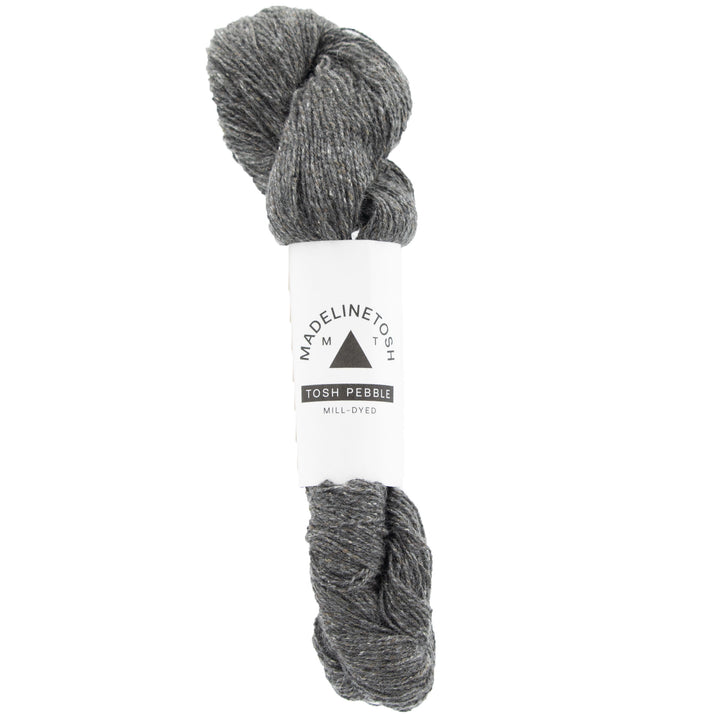 Madelinetosh Tosh Pebble Mill Dyed Yarn - Tar - Zoom Image