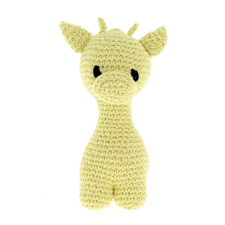 Hoooked Plush Crochet Toys - Giraffe Ziggy - Popcorn (yellow) - Extra Image