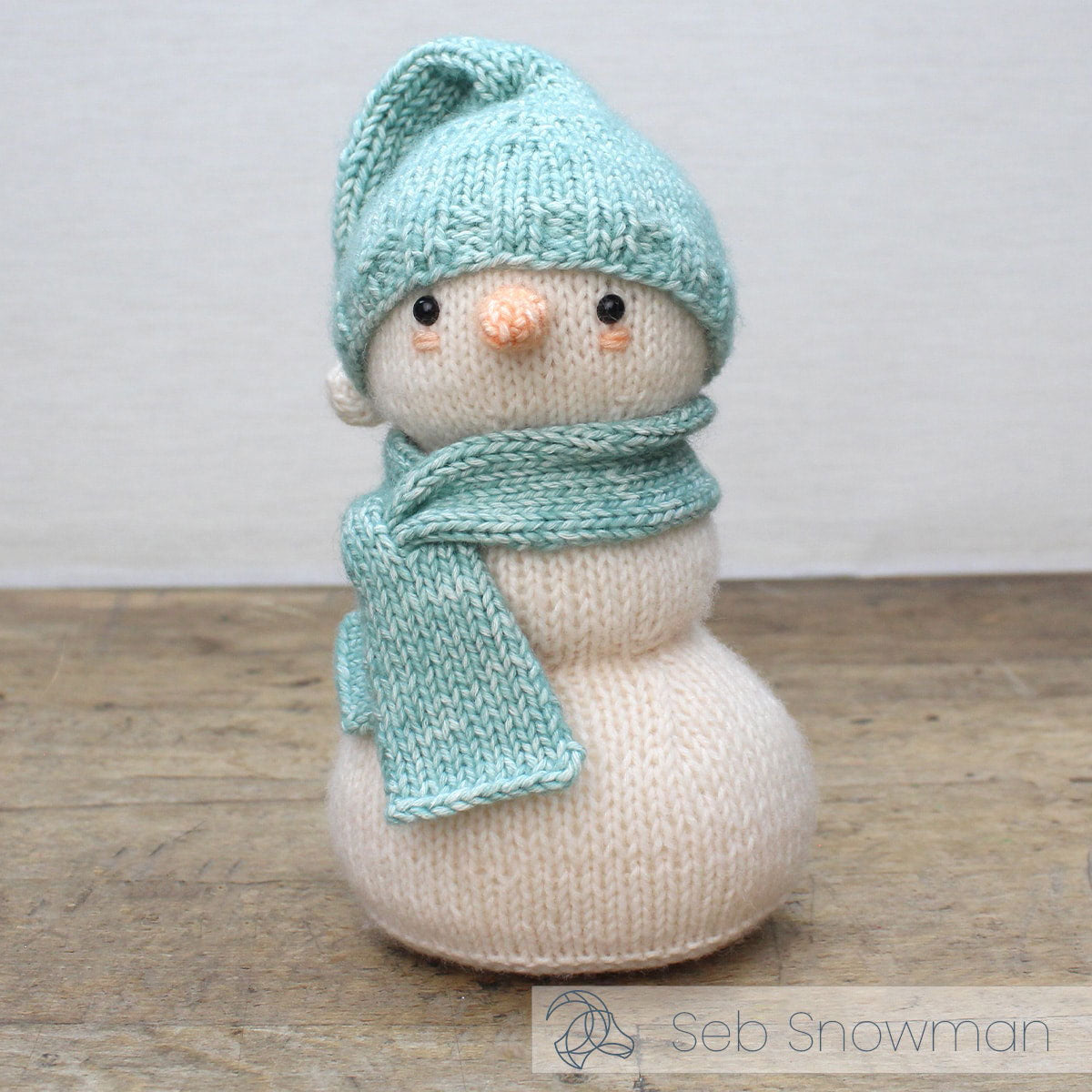 Hardicraft Plush Toys - Seb Snowman (Knit) - Extra Image