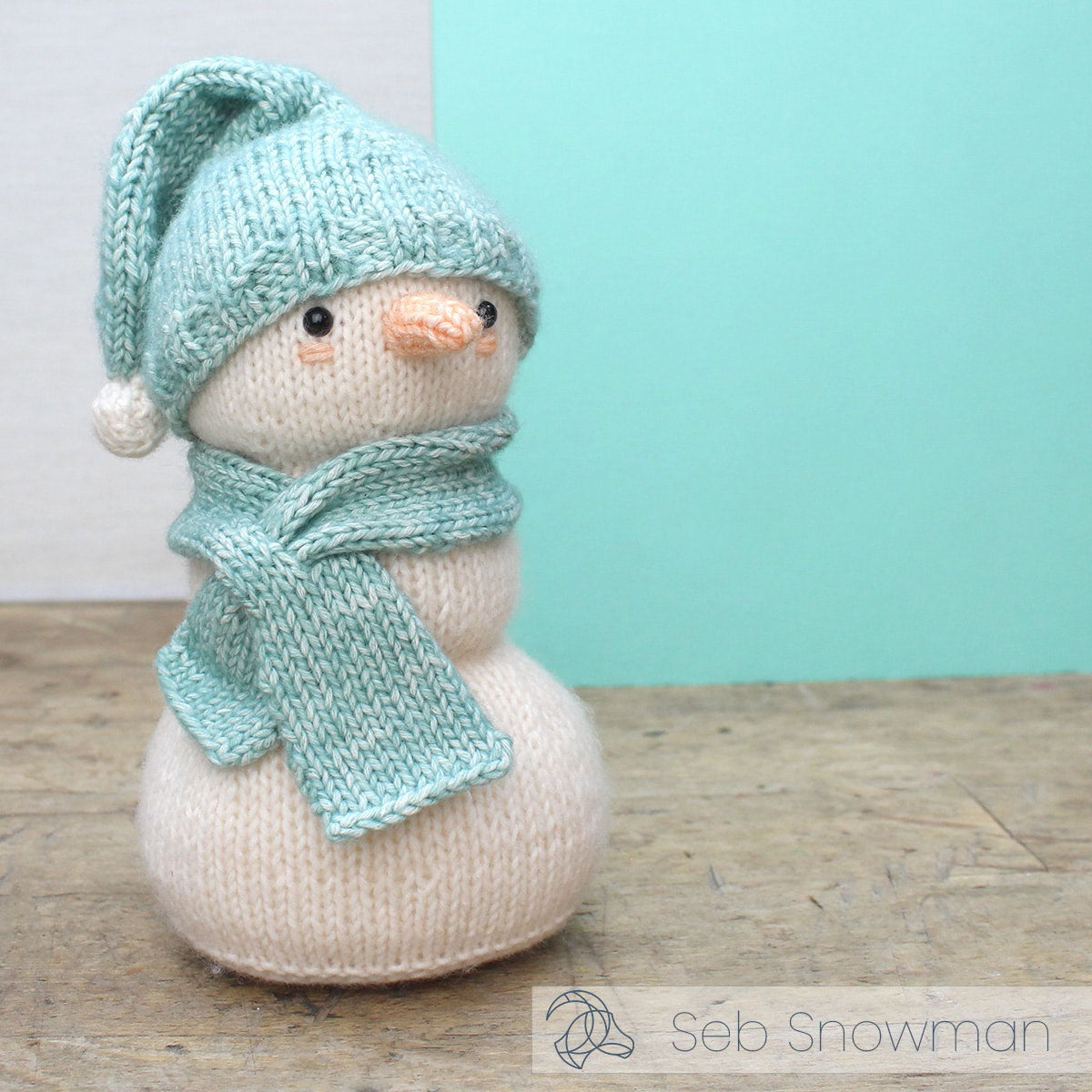 Hardicraft Plush Toys - Seb Snowman (Knit) - Extra Image