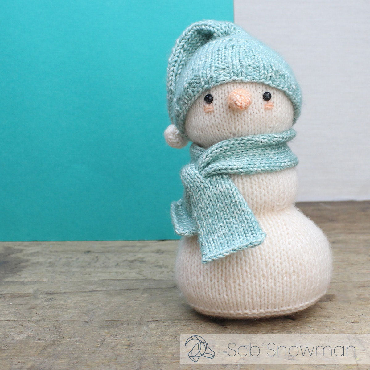 Hardicraft Plush Toys - Seb Snowman (Knit) - Extra Image
