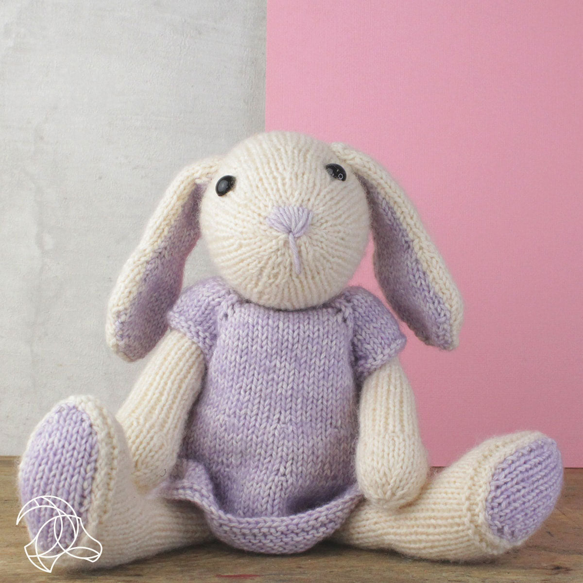 Hardicraft Plush Toys - Chloe Rabbit (Knit) - Extra Image