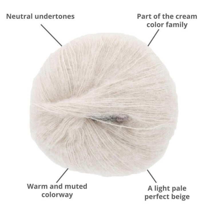 Yarn Citizen Trinity Cashmere Yarn - Almond - Extra Image