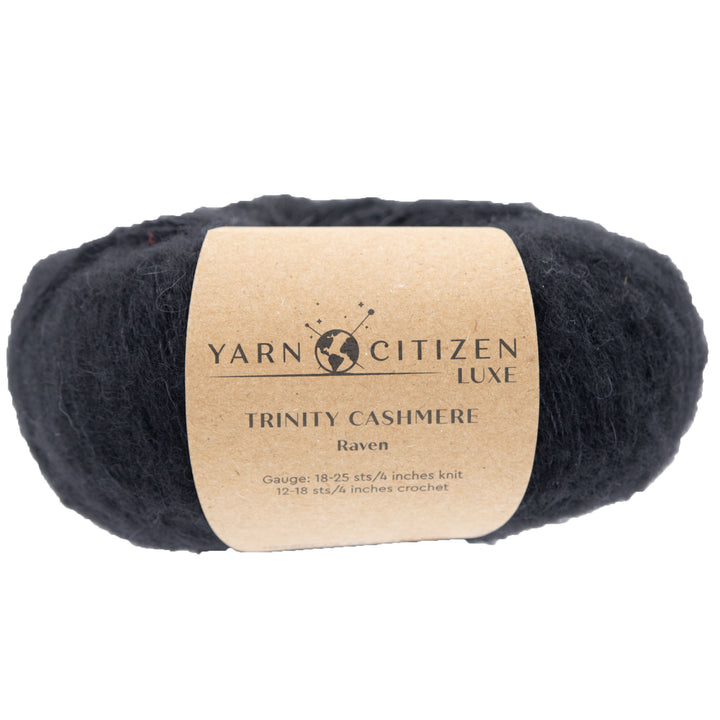Yarn Citizen Trinity Cashmere Yarn - Raven - Zoom Image