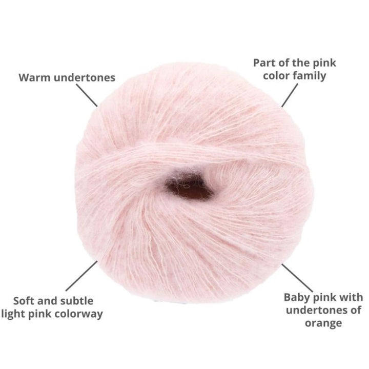 Yarn Citizen Trinity Cashmere Yarn - Peony - Extra Image