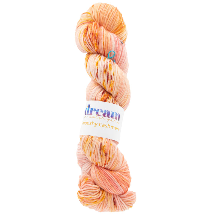 Dream in Color Smooshy Cashmere Yarn - Peachy Keen - Zoom Image