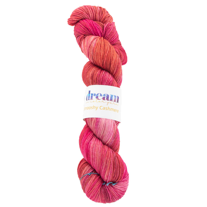 Dream in Color Smooshy Cashmere Yarn - Rosy - Zoom Image
