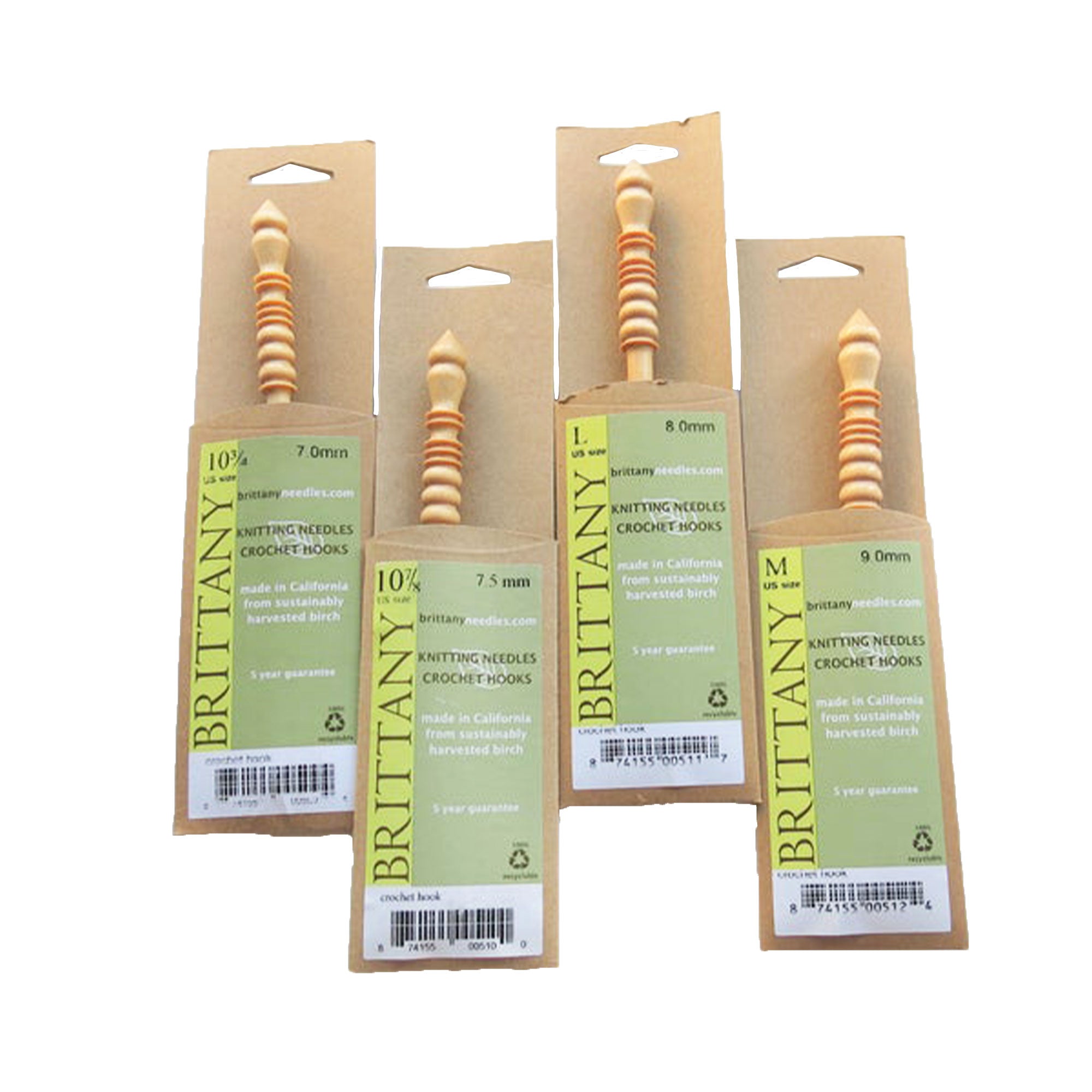 Brittany Birch Victorian Crochet Hook - E - Zoom Image